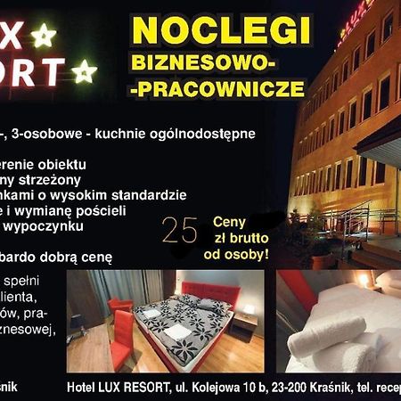 Lux Resort Kraśnik Exterior foto